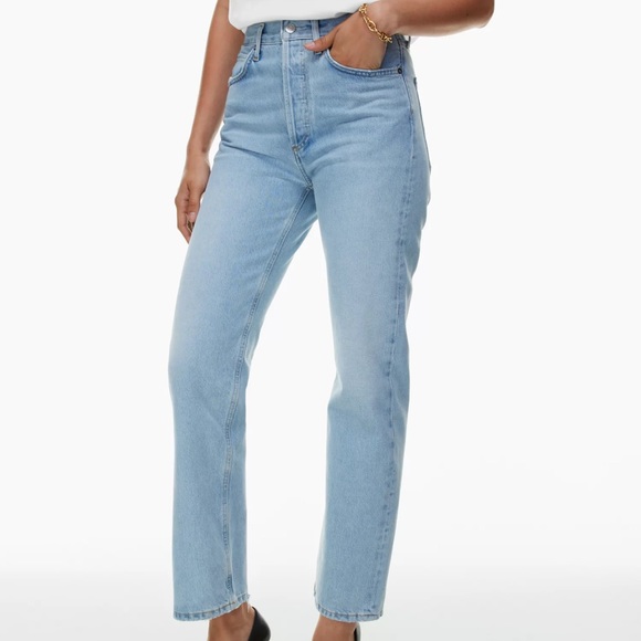 Aritzia Agolde 90s Pinch Waist Jeans - Picture 1 of 7